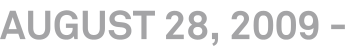 August 28, 2009 - 